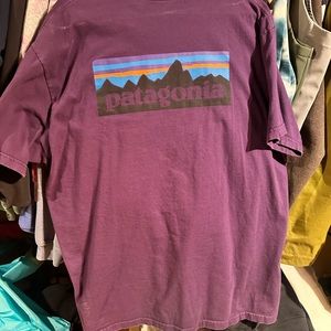 Purple Patagonia Tee
